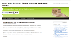 Desktop Screenshot of blog.family-phone.com